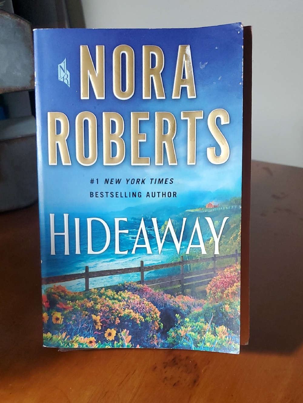 Blue "Hideaway" Decorative Book Cover (11)